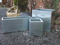 Modern Metals by Plowman Brothers Flat Pack Planters