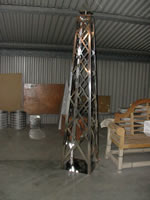Bespoke Stainless Steel Obelisk by Modern Metals